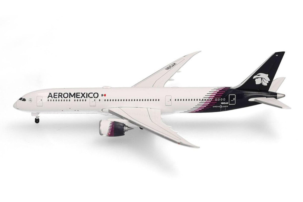 Herpa Wings 1:500 Aeroméxico Boeing 787-9 diecast model airplane