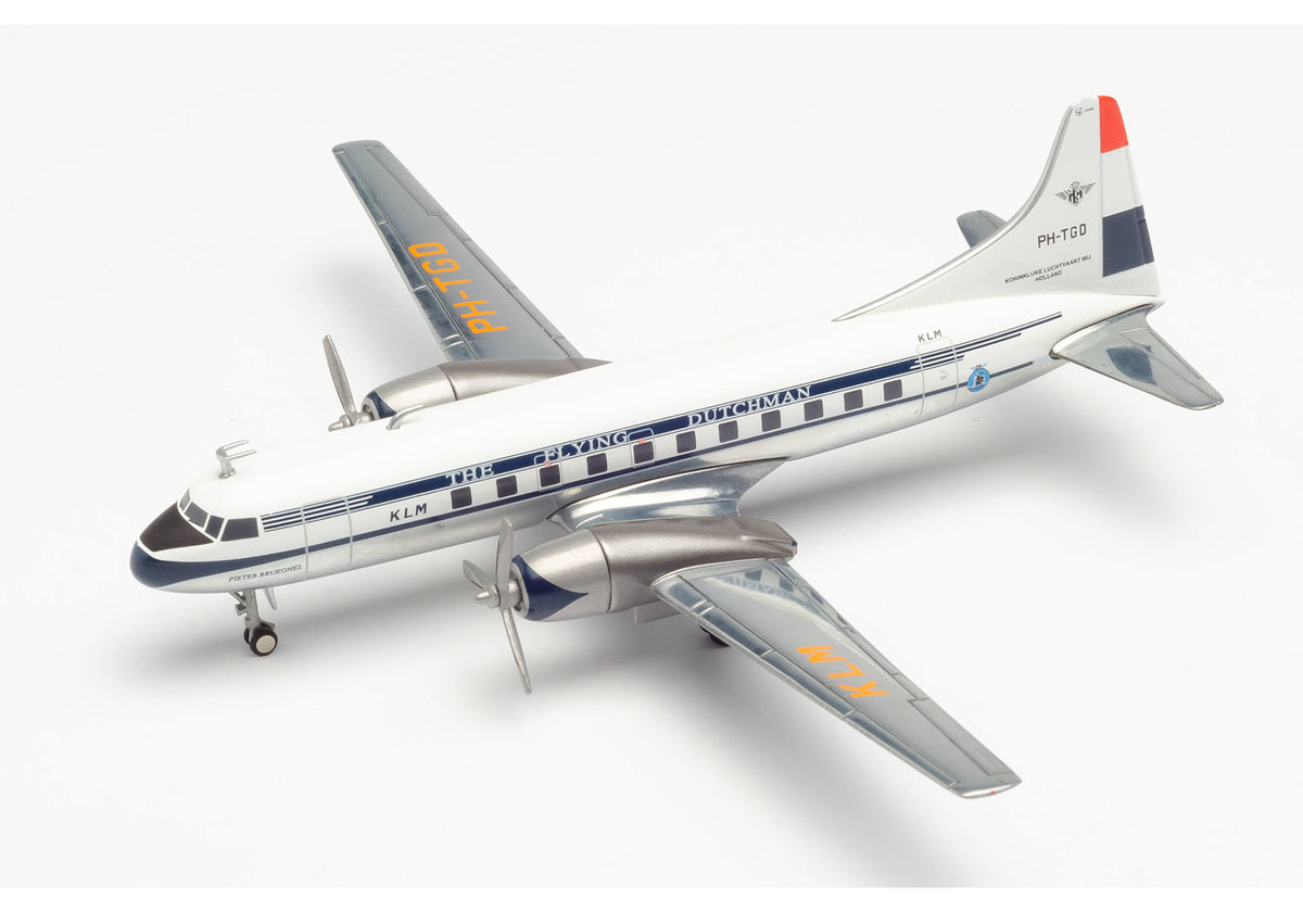 Herpa 559393 1:200 KLM Conviar CV-340 PH-TGD "Pieter Brueghel"