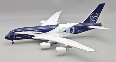 Pre-Order JFox JF-A380-001 1:200 A380 Lufthansa 100th Year Anniversary Livery D-AIMH