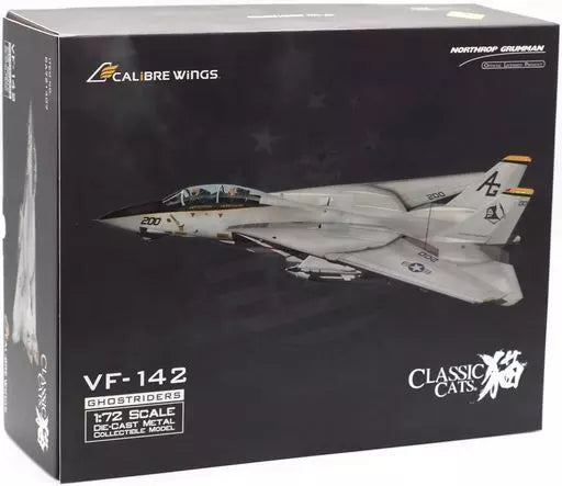Caliber Wings CA721407 Grumman F-14B Tomcat US Navy VF-142 Ghost Riders, AG200, USS Dwight D. Eisenhower (Clean Version)