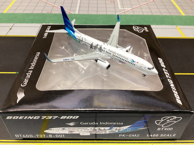 Aviation400 BT-400-737-8-001 1:400 Garuda Indonesia Boeing 737-800 PK-GMZ