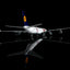 SQ Wings L2281FD 1:200 Lufthansa A340-600 D-AIHK "FC Bayern München special colours Flaps Down" diecast model airplane