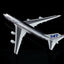 SQ Wings L2131 1:200 Boeing Company B747-400 N401PW House Livery with Full Polished Body diecast model airplane