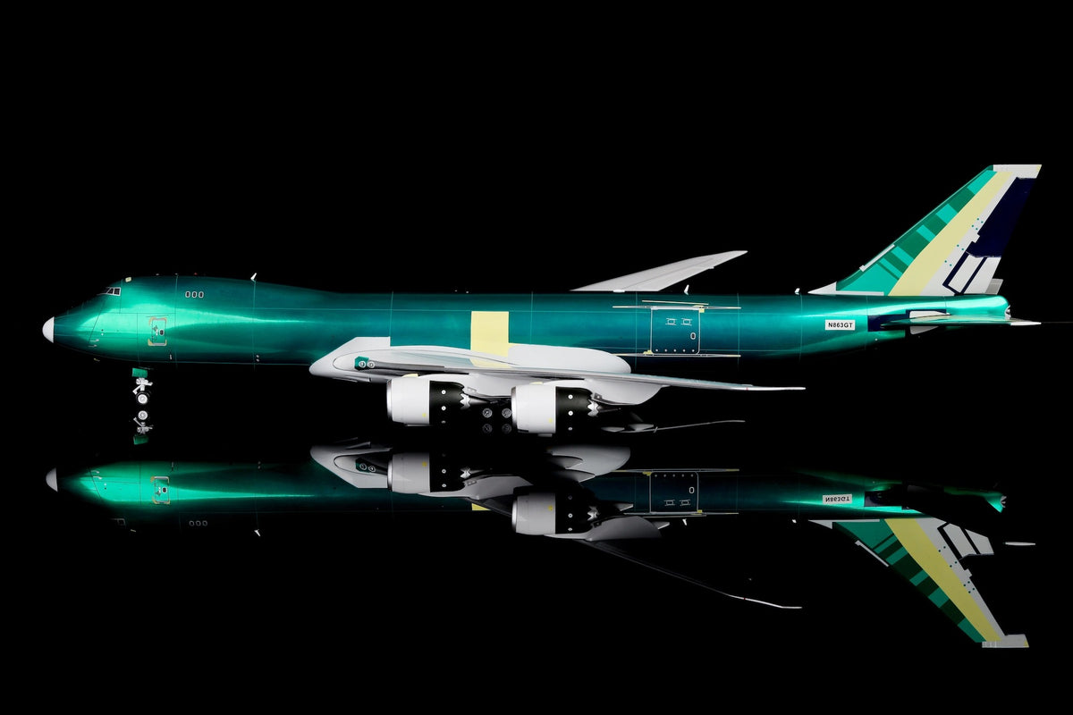 SQ Wings L2015 1:200 Boeing B747-8F Atlas Air Assembly Colors N863GT diecast model airplane