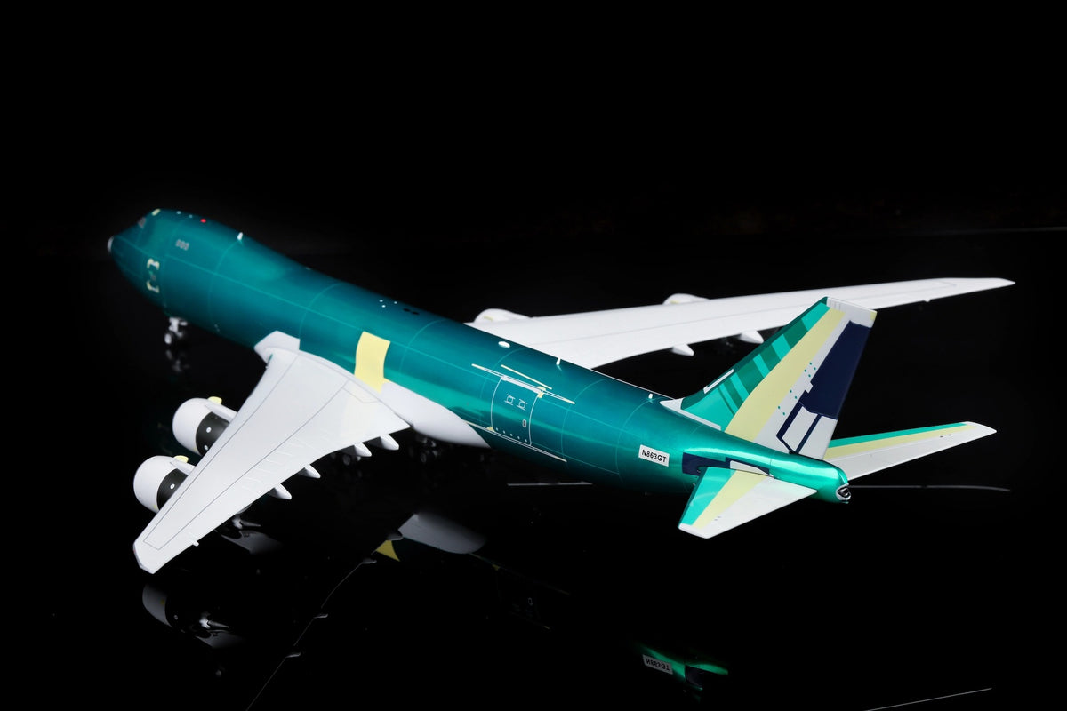 SQ Wings L2015 1:200 Boeing B747-8F Atlas Air Assembly Colors N863GT diecast model airplane
