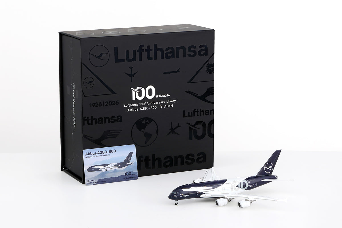 HX Models Lufthansa A380 D-AIMH 100th Anniversary