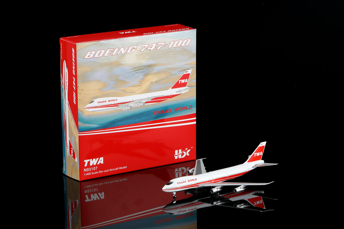 HX Models Trans World Airlines B747-100 N93107