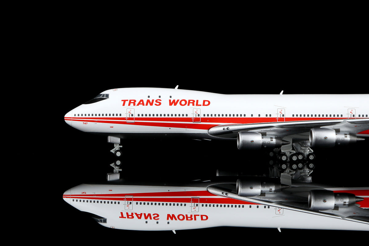 HX Models Trans World Airlines B747-100 N93107