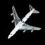 SQ Wings L2186 1:200 Lufthansa Cargo B747-200 D-ABZF "Service Revolution" special colours diecast model airplane