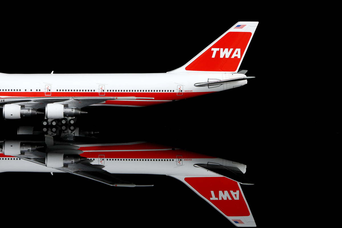 HX Models Trans World Airlines B747-100 N93105