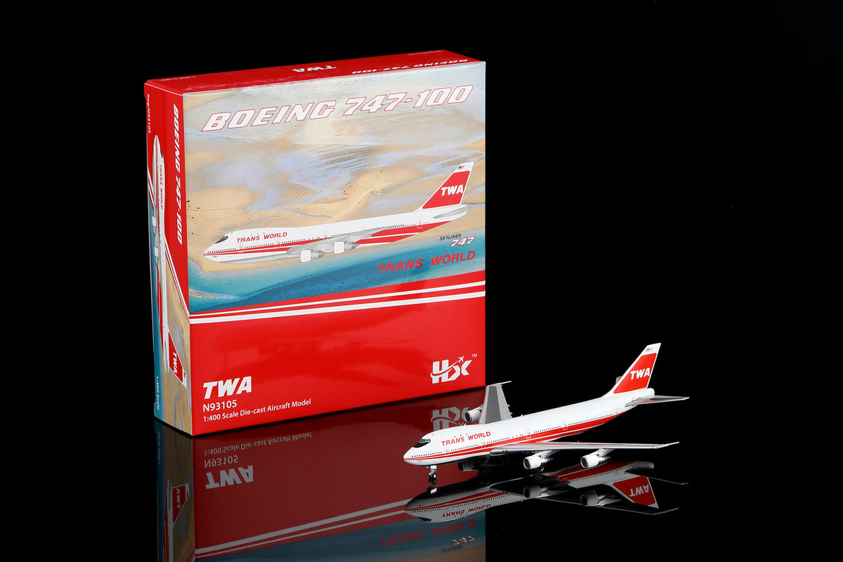 HX Models Trans World Airlines B747-100 N93105