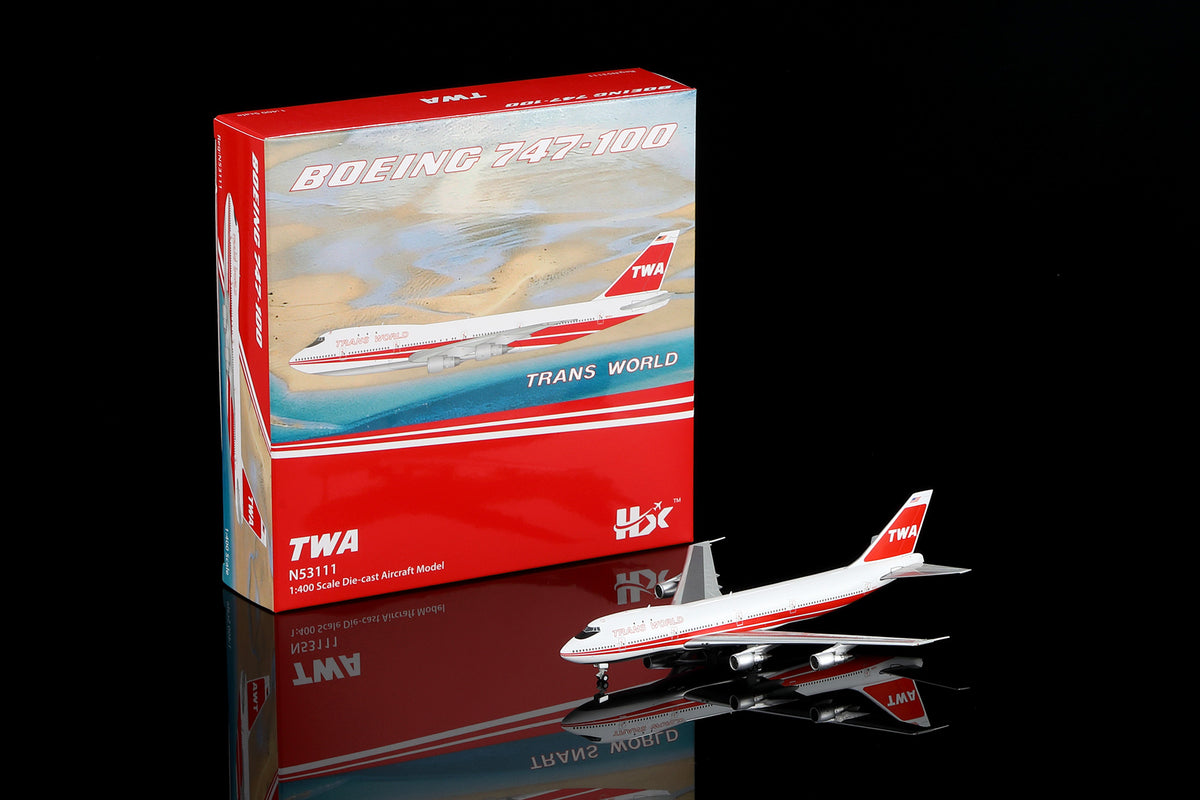 HX Models Trans World Airlines B747-100 N53111