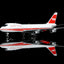HX Models B551702PF 1:400 Trans World Airlines B747-100 Flaps Down N53111