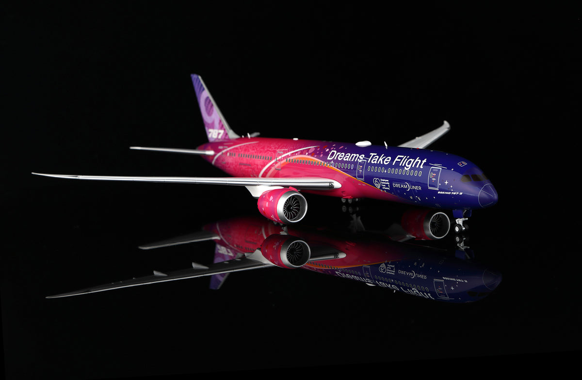 SQ Wings L2128 1:200 Boeing Company Boeing 787-9 N1015B "Dreams Take Flight" diecast model airplane