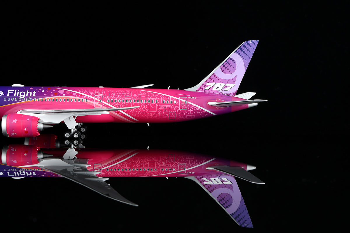 SQ Wings L2128 1:200 Boeing Company Boeing 787-9 N1015B "Dreams Take Flight" diecast model airplane