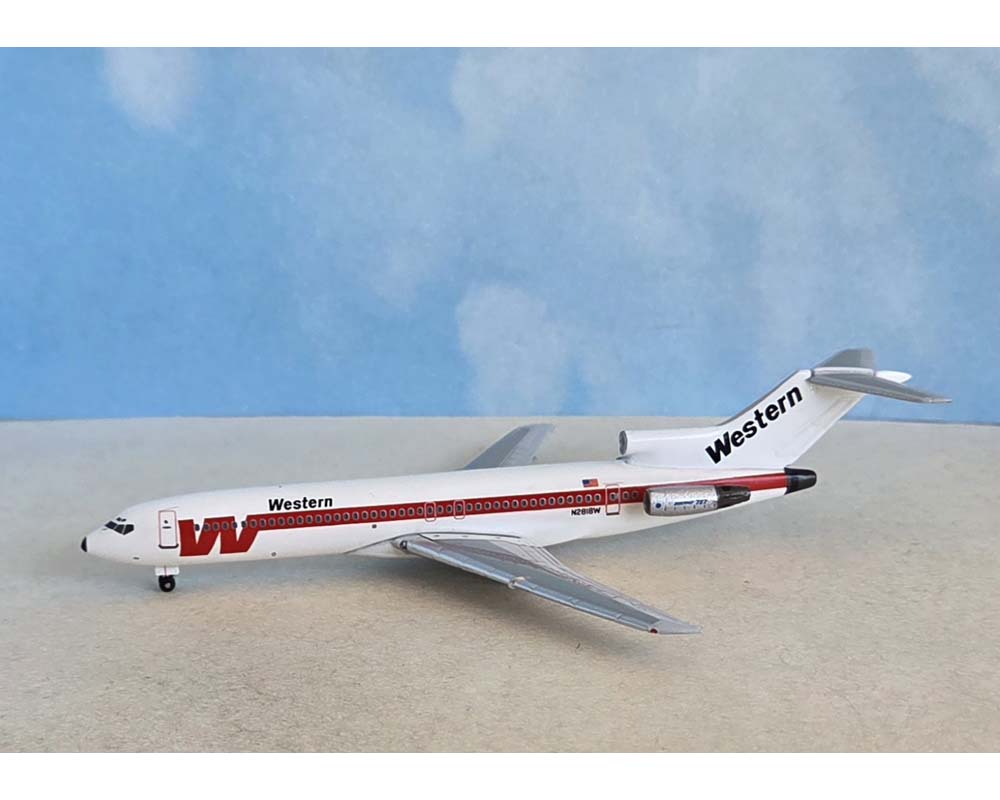 Aero Classics AC411559 1:400 Western Airlines B.727-200 N2818W