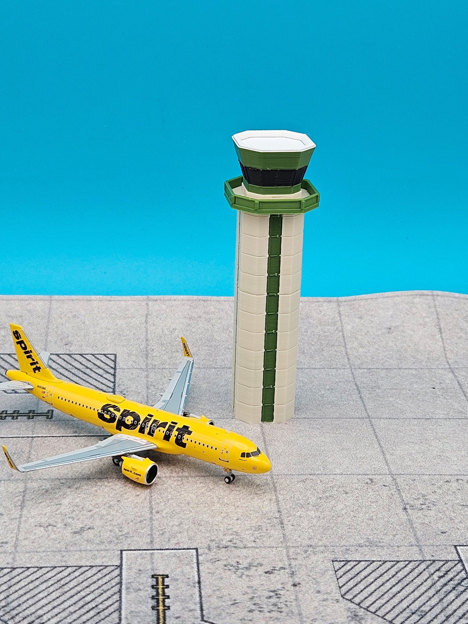 Tarmac Designs 1:400 Billings Logan International Airport ATC Tower (BIL)