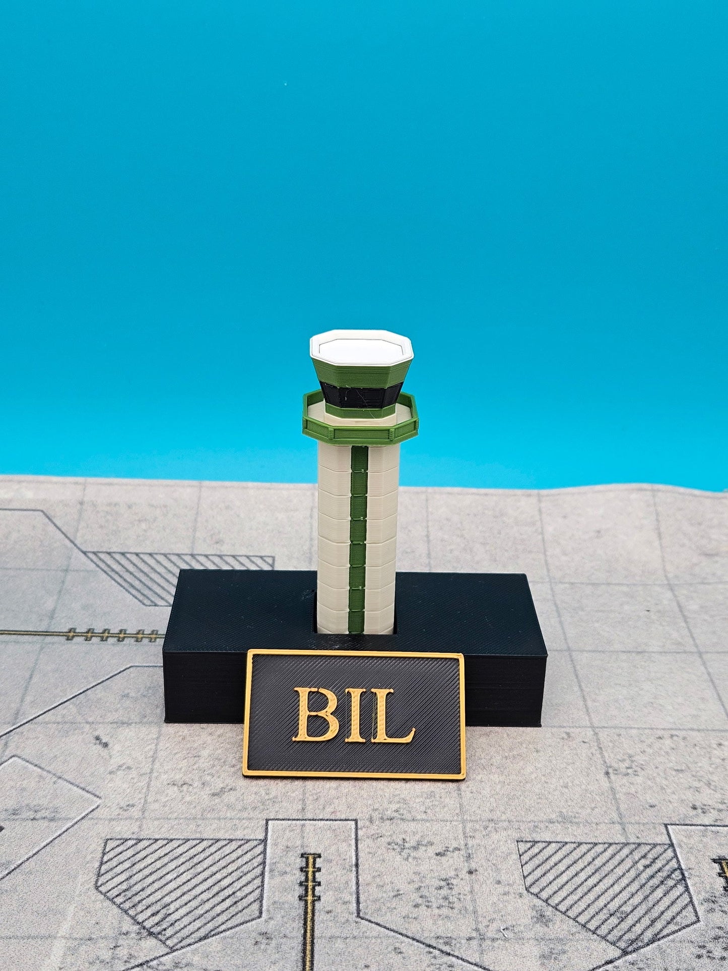 Tarmac Designs 1:400 Billings Logan International Airport ATC Tower (BIL)