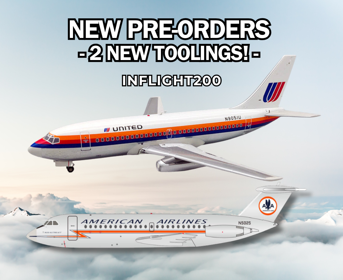 MTS Aviation Models - Gemini Jets, InFlight200, Hobby Master
