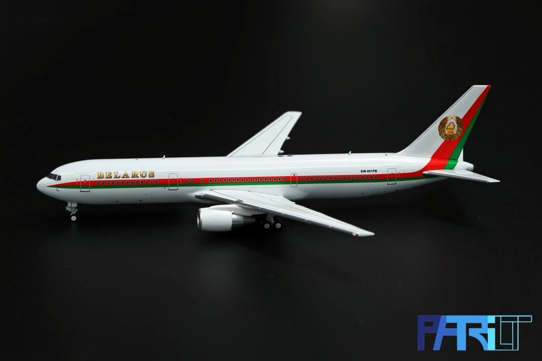 Patriot Model PT-400-027 1:400 Boeing 767-32K(ER) EW-001PB Belarus Government