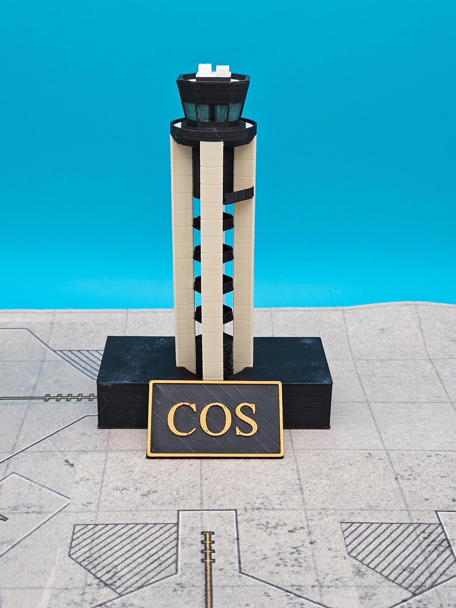Tarmac Designs 1:400 Colorado Springs Airport ATC Tower (COS)