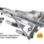 Pre-Order Calibre Wings CA725801W 1:72 Convair B-58A Hustler 59-2458 “Cowtown Hustler” NMUSAF Wright Patterson AFB, Dayton Ohio (Weathered Edition)