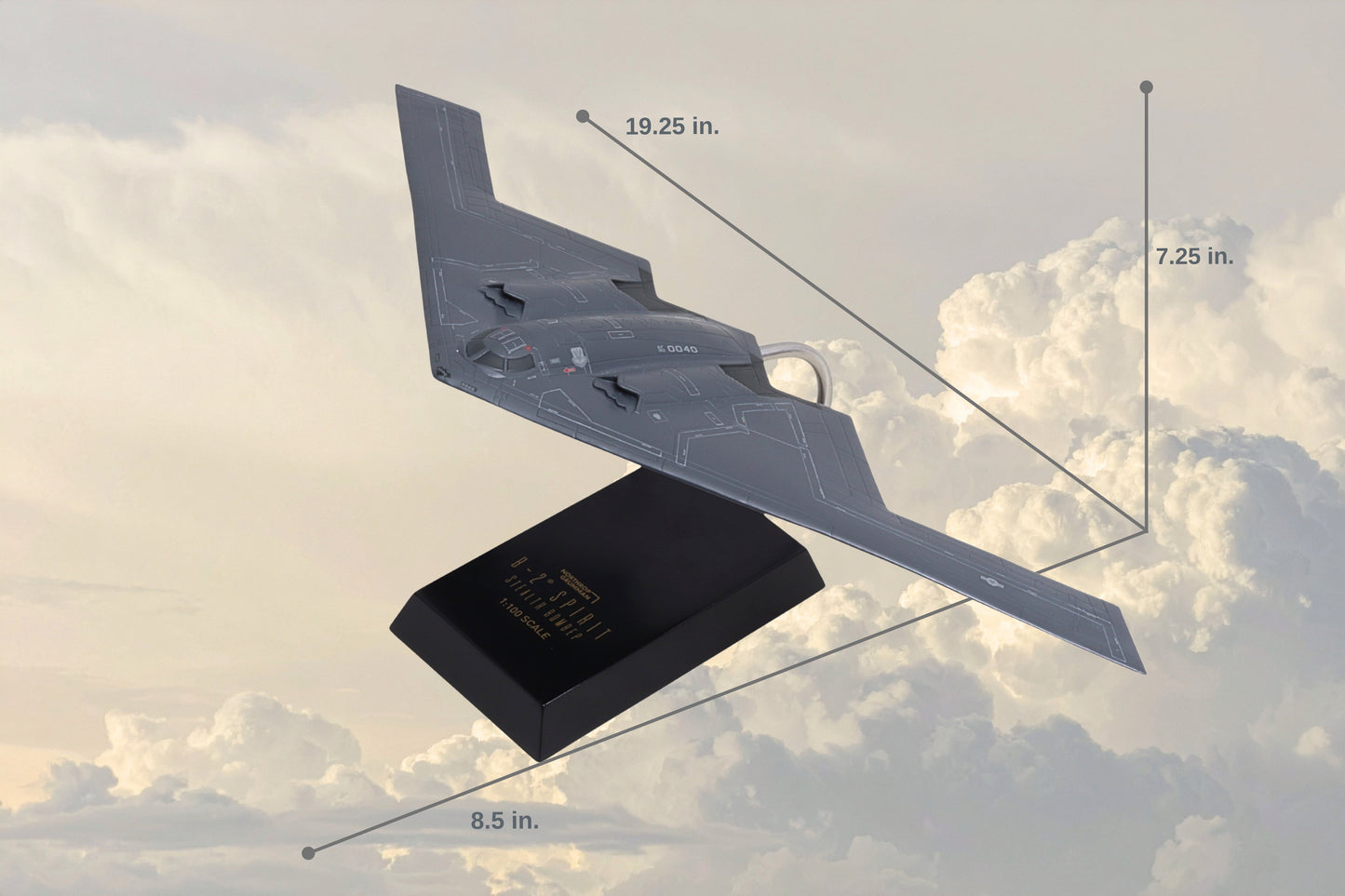 Executive Series Models EXB5310 1:100 B-2 Stealth Bomber