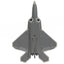 Executive Series Models EXB5948 1:48 F-22 Raptor USAF