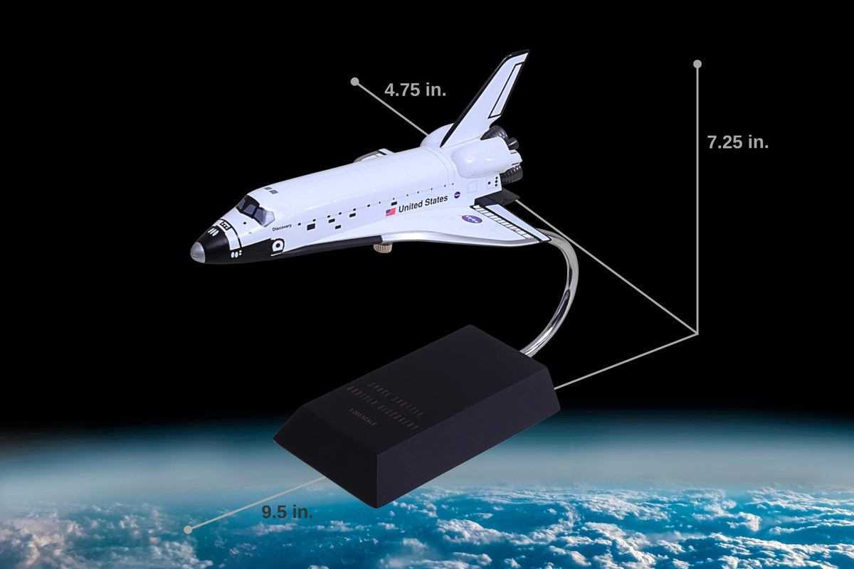 Executive Series Models 1:200 NASA Space Shuttle Orbiter Discovery resin model