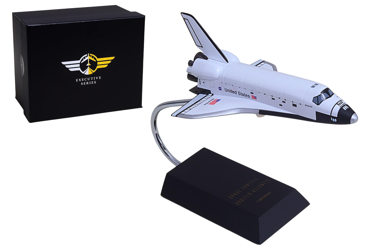 Executive Series Models 1:200 NASA Space Shuttle Orbiter Atlantis resin model