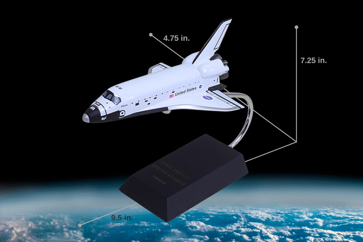 Executive Series Models 1:200 NASA Space Shuttle Orbiter Atlantis resin model