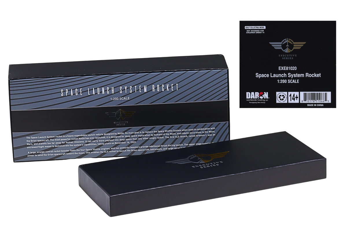 Executive Series Models 1:200 NASA Space Launch System (SLS) resin model
