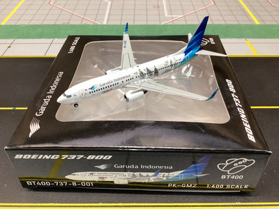 Aviation400 BT-400-737-8-001 1:400 Garuda Indonesia Boeing 737-800 PK-GMZ