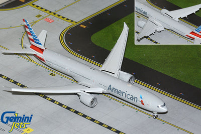 Gemini Jets G2AAL1415F 1:200 American Airlines B777-300ER N722AN "Flaps Down"