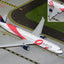 Gemini Jets G2DAL1446F 1:200 Delta Air Lines B767-400ER N845MH BCRF red ribbon w/ flaps down
