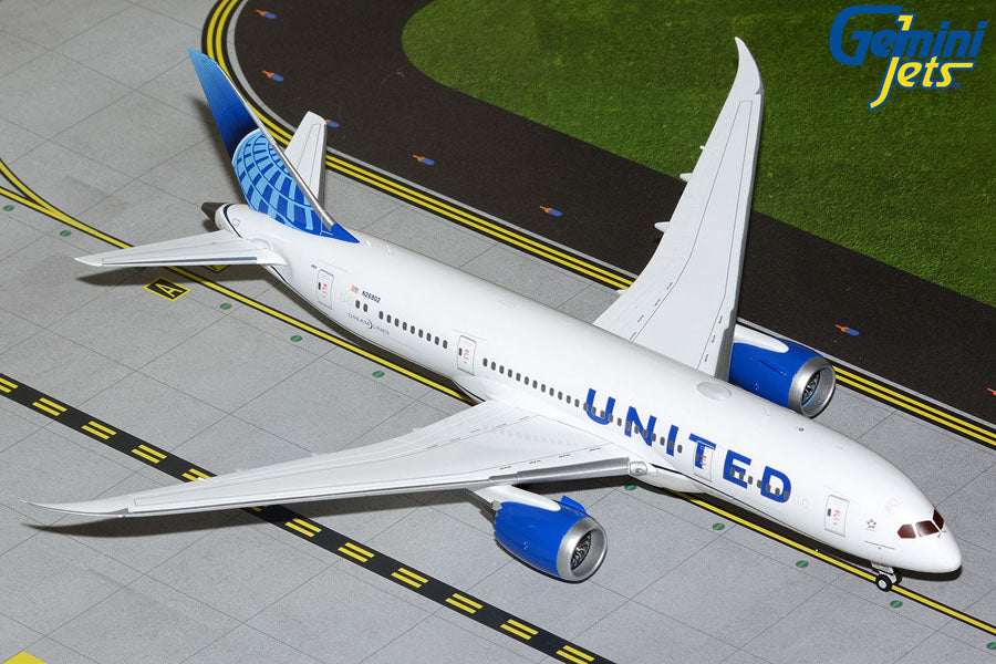 Gemini Jets G2UAL1393 1:200 United Airlines 787-8 Boeing Dreamliner