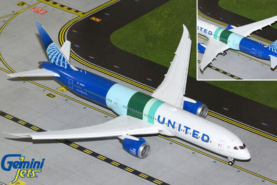 Gemini Jets G2UAL1395F 1:200 United Airlines B787-9 N24988 “The Future is SAF” (flaps down)