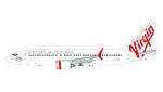 Gemini Jets G2VOZ943 1:200 Virgin Australia Airlines Boeing 737 Max 8