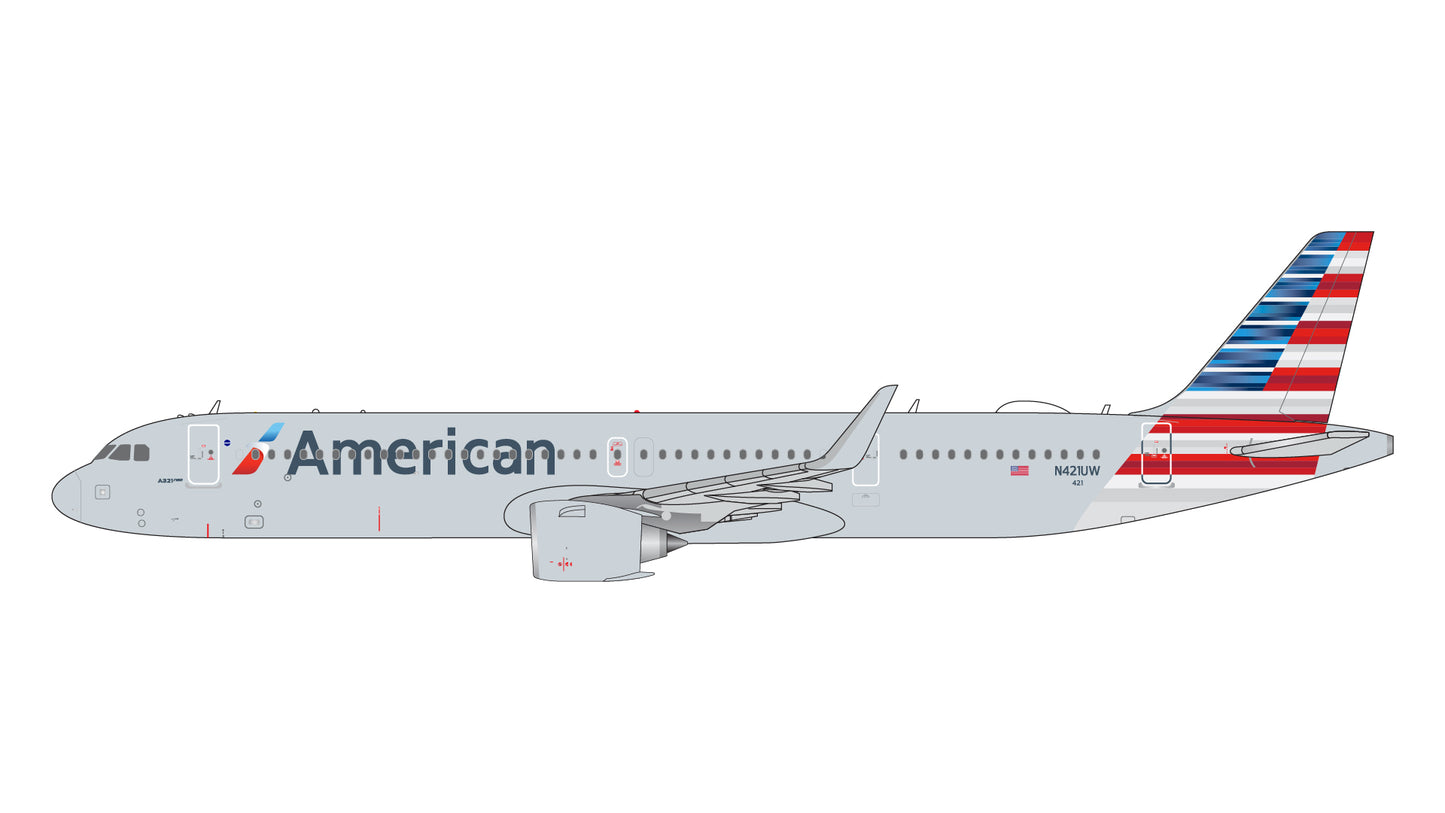 Gemini Jets GJAAL2089 1:400 American Airlines Airbus A321Neo