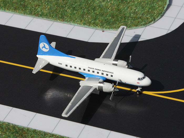 Gemini Jets GJFAA1173 1:400 Federal Aviation Administration Convair CV-580 N49