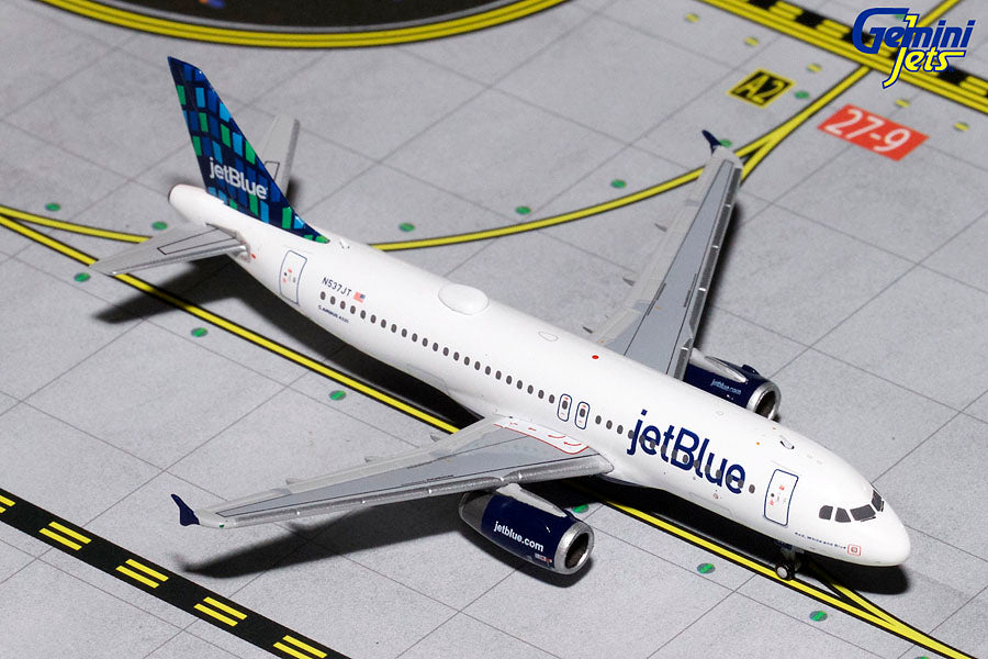 Gemini Jets GJJBU1657 1:400 JetBlue Airbus A320 N537JT