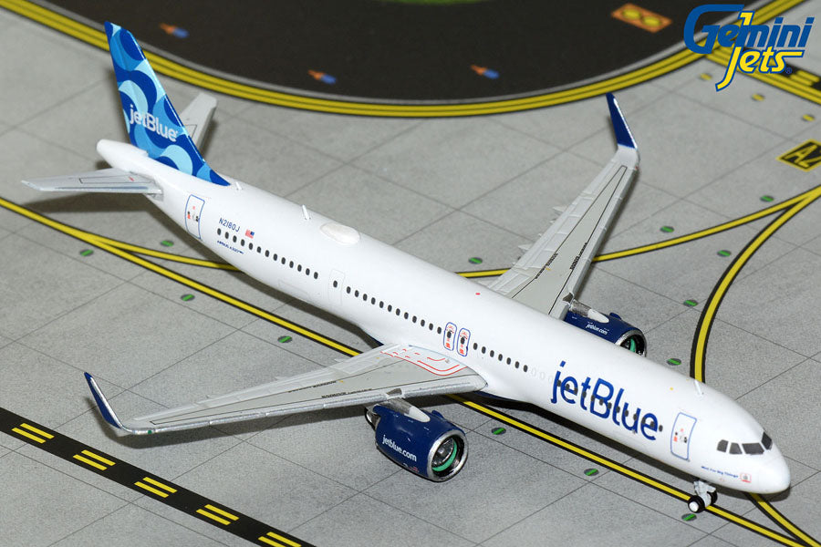 Gemini Jets GJJBU2288 1:400 JetBlue Airways A321neo N2180J “Mint for Big Things”