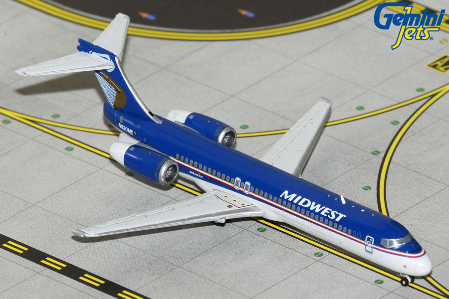 Gemini Jets GJMEP1488 1:400 Midwest Airlines B717-200 N920ME