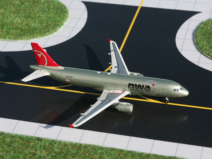 Gemini Jets GJNWA875 1:400 Northwest Airlines (NWA) A320-200 N322US