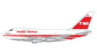 Gemini Jets GJTWA1495 1:400 TWA Boeing 747SP