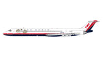 Gemini Jets GJTWA1711 1:400 Trans World Airlines (TWA) MD-80 N960TW (Final livery)