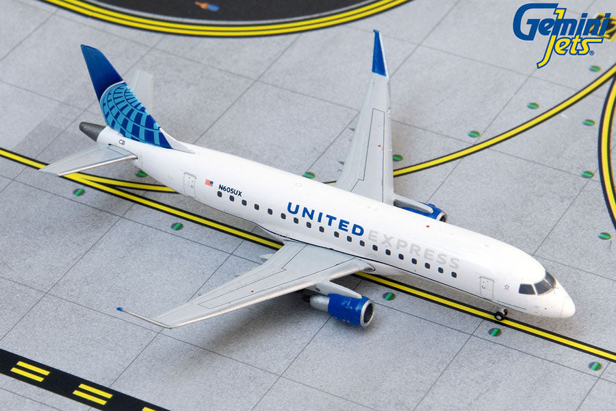 Gemini Jets GJUAL1889 1:400 United Embraer ERJ-175 N605UX