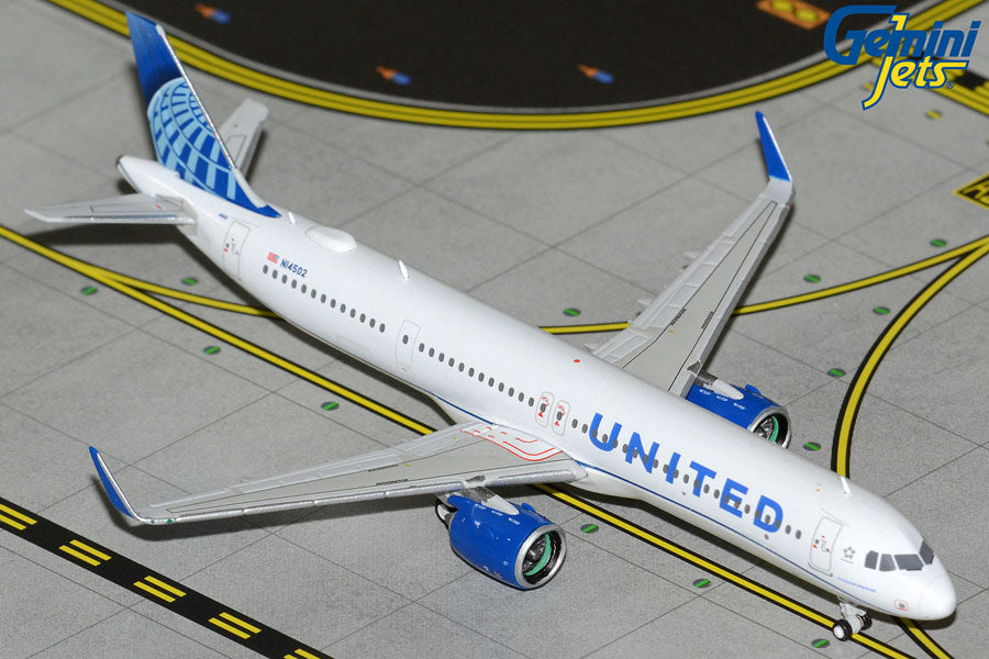 Gemini Jets GJUAL2346 1:400 United Airlines A321neo N14502