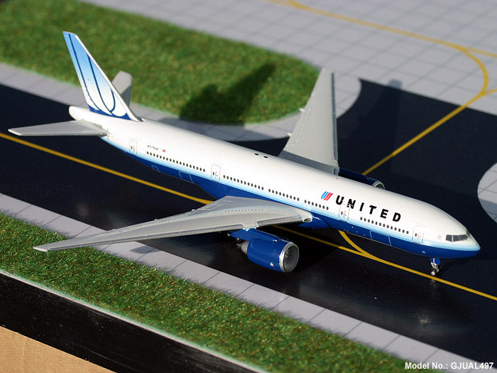 Gemini Jets GJUAL497 1:400 United Airlines Boeing 777-200 N775UA