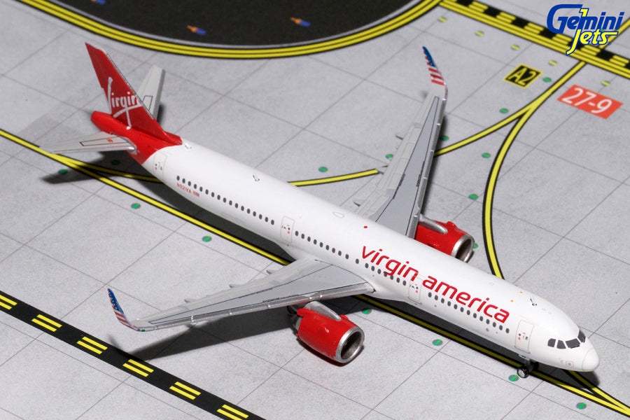 Gemini Jets GJVRD1661 1:400 Virgin America Airbus A321neo N921VA